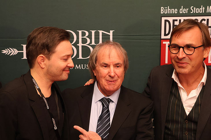 Dennis Martin, Chris de Burgh, Deutsche Theater Chef, Thomas Linsmayer (©Foto:Martin Schmitz)
